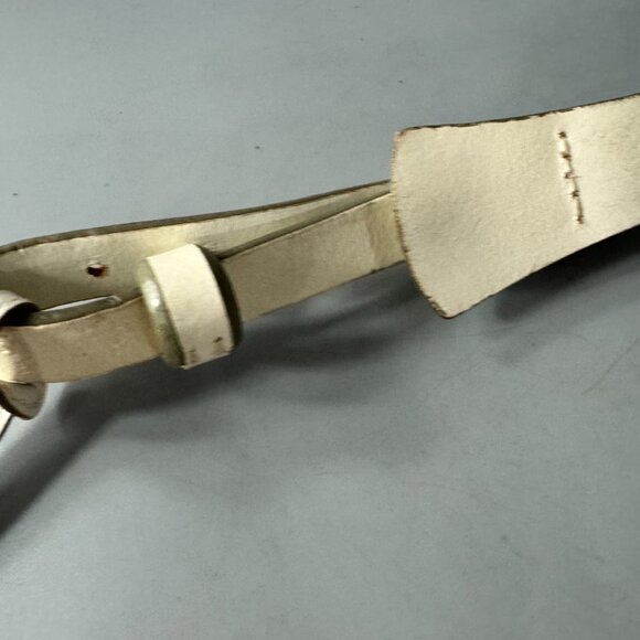 Dooney & Bourke Ivory Leather Shoulder Strap w/ Hanging Charm - Picture 9 of 12